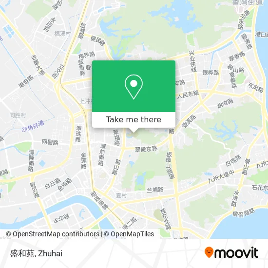 盛和苑 map