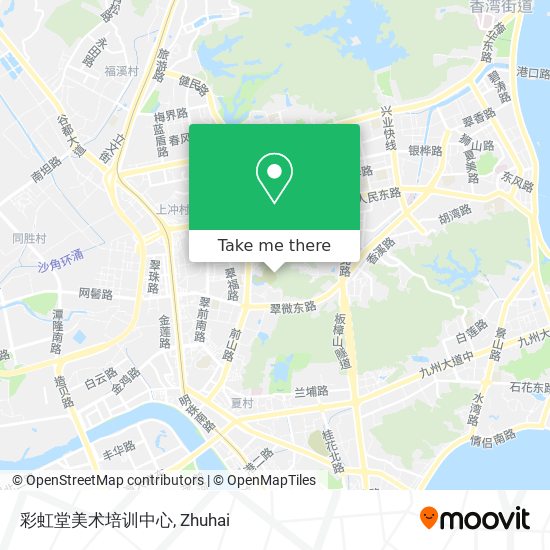 彩虹堂美术培训中心 map