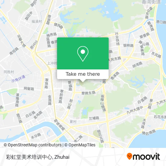彩虹堂美术培训中心 map
