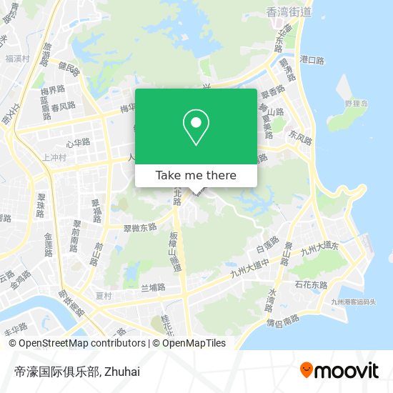 帝濠国际俱乐部 map