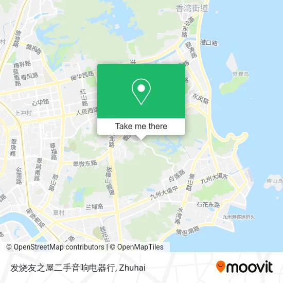 发烧友之屋二手音响电器行 map