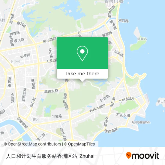 人口和计划生育服务站香洲区站 map