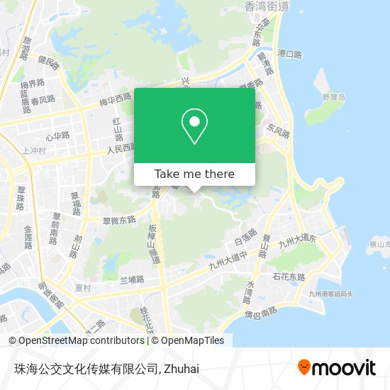 珠海公交文化传媒有限公司 map