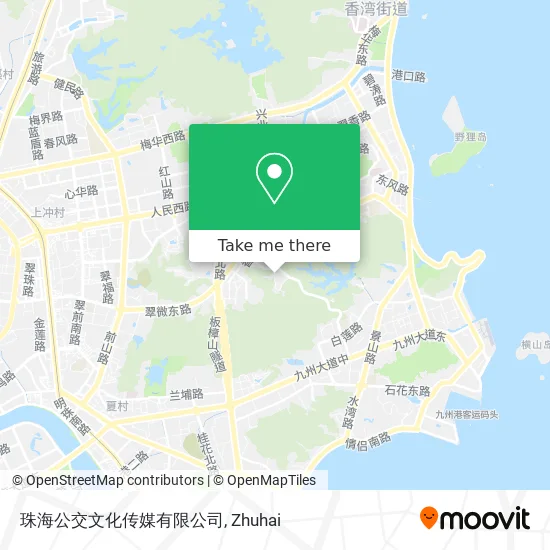 珠海公交文化传媒有限公司 map