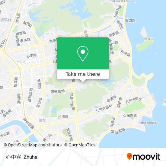 心中客 map