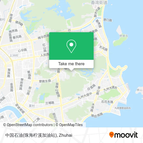 中国石油(珠海柠溪加油站) map