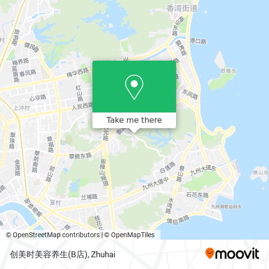 创美时美容养生(B店) map