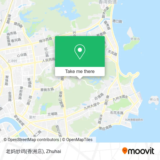 老妈炒鸡(香洲店) map