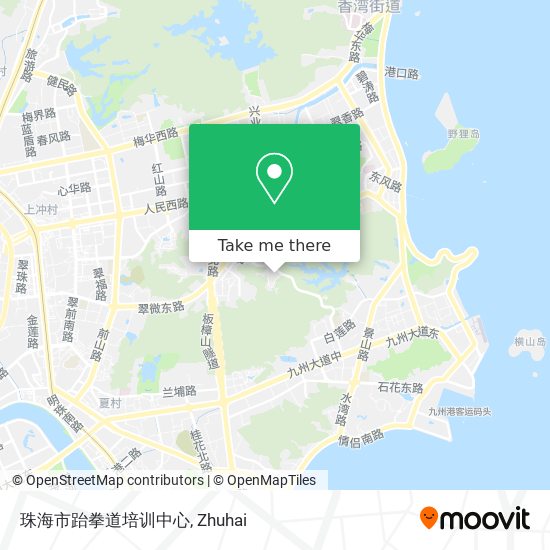 珠海市跆拳道培训中心 map
