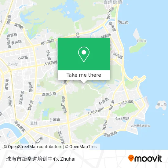 珠海市跆拳道培训中心 map