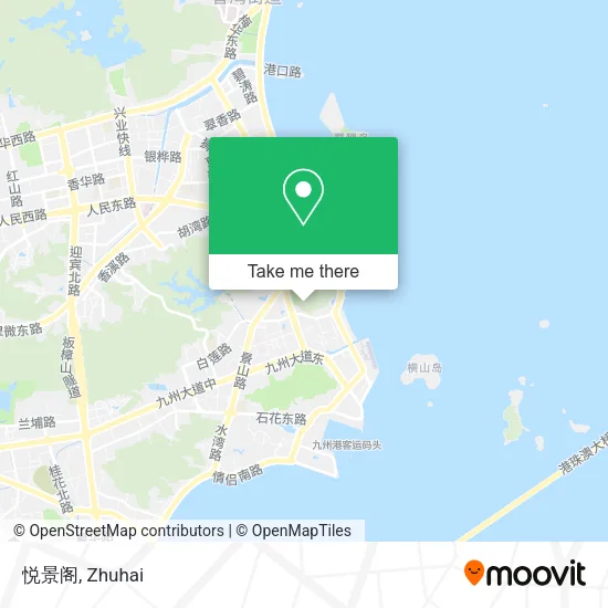 悦景阁 map