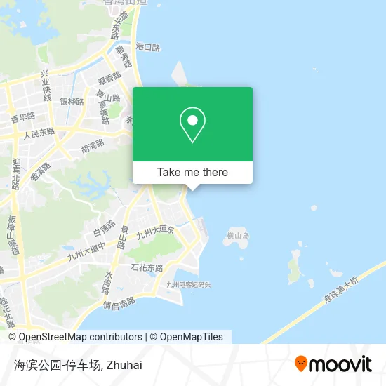 海滨公园-停车场 map