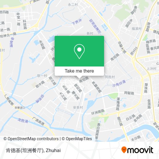 肯德基(坦洲餐厅) map
