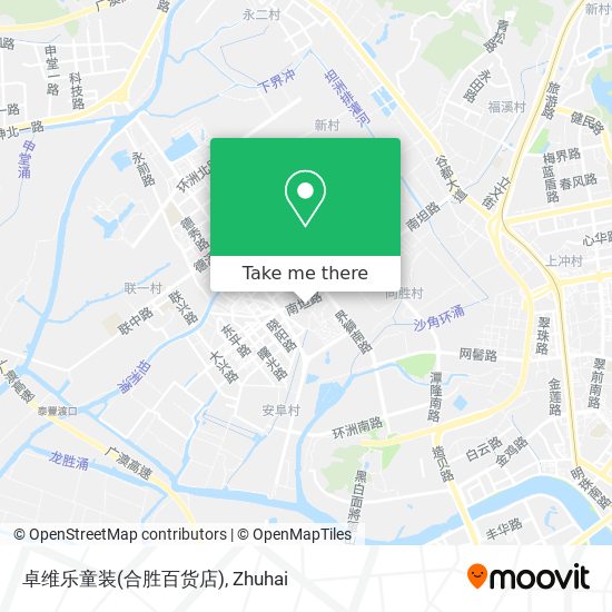 卓维乐童装(合胜百货店) map