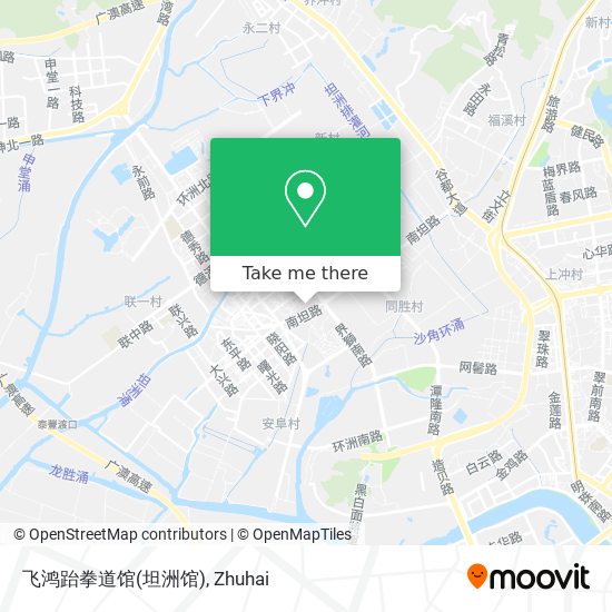 飞鸿跆拳道馆(坦洲馆) map