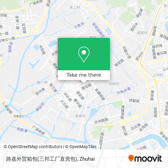 路嘉外贸箱包(三邦工厂直营包) map