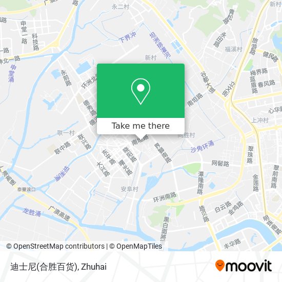 迪士尼(合胜百货) map