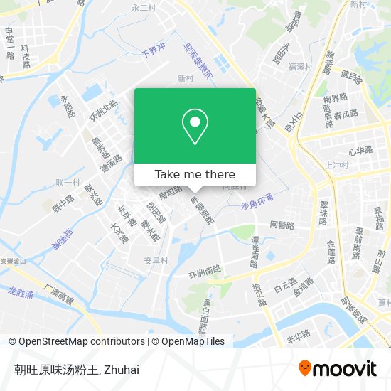 朝旺原味汤粉王 map