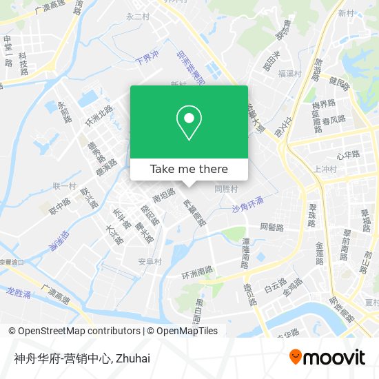 神舟华府-营销中心 map