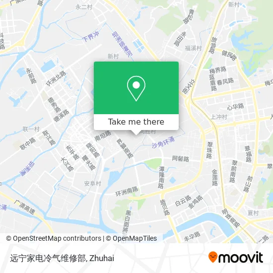 远宁家电冷气维修部 map