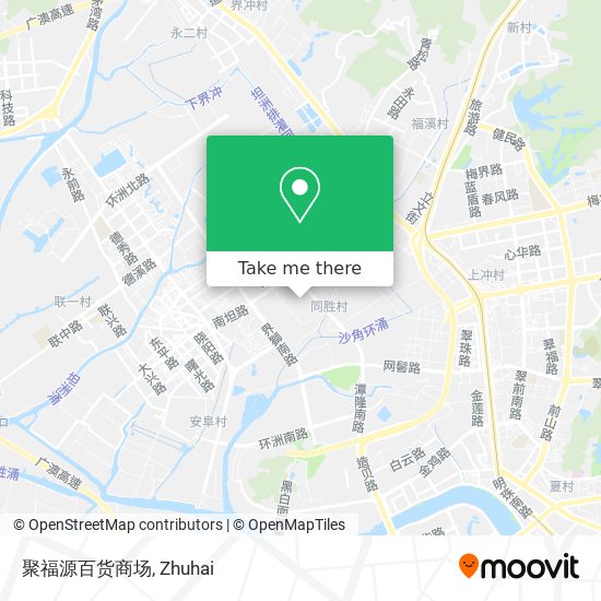 聚福源百货商场 map