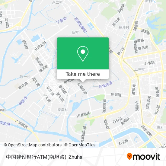 中国建设银行ATM(南坦路) map