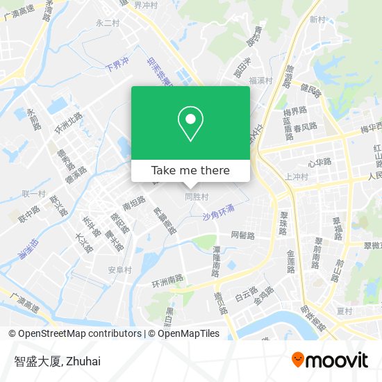 智盛大厦 map