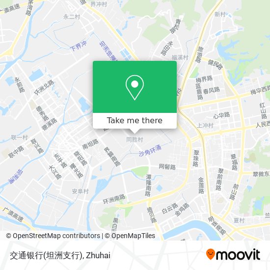交通银行(坦洲支行) map