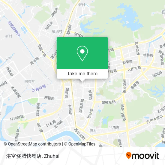 湛富烧腊快餐店 map