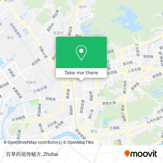 百草药祖传秘方 map