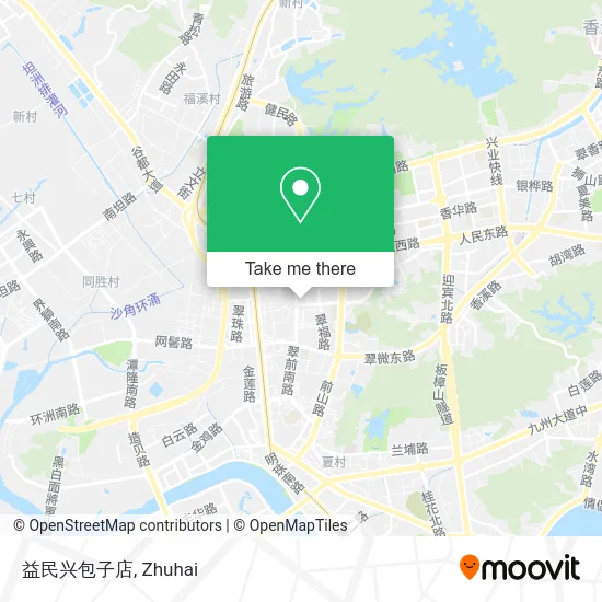 益民兴包子店 map