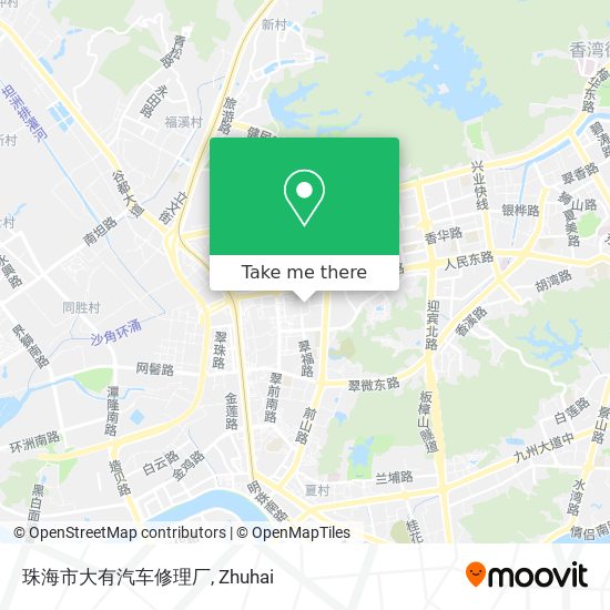 珠海市大有汽车修理厂 map