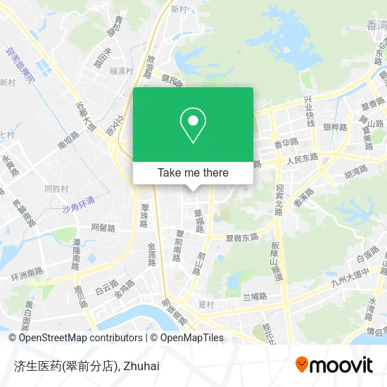 济生医药(翠前分店) map