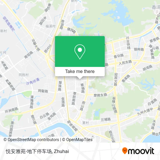 悦安雅苑-地下停车场 map
