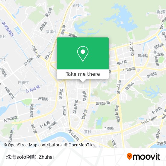 珠海solo网咖 map