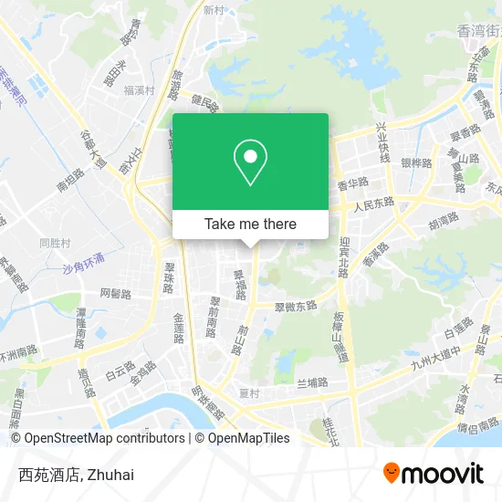西苑酒店 map