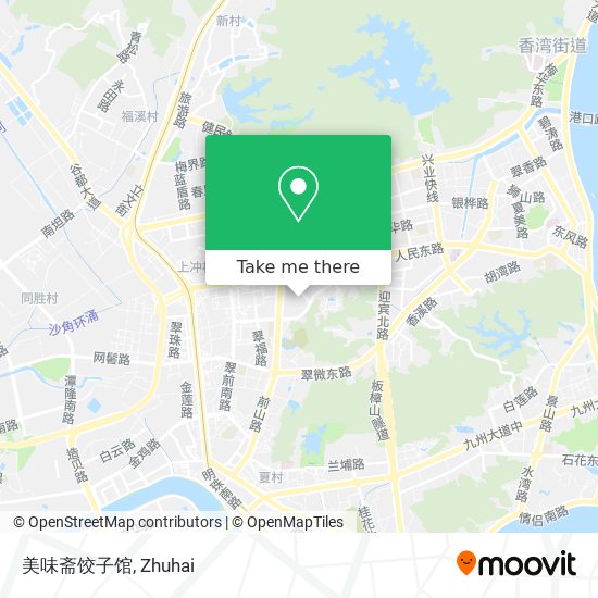 美味斋饺子馆 map