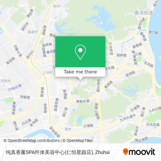 纯真香薰SPA纤体美容中心(仁恒星园店) map