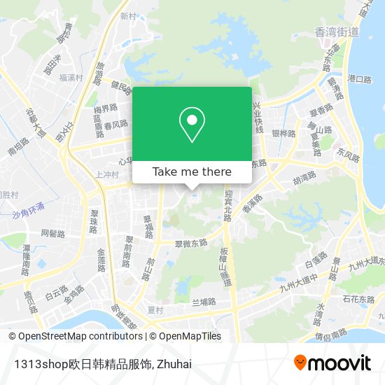 1313shop欧日韩精品服饰 map