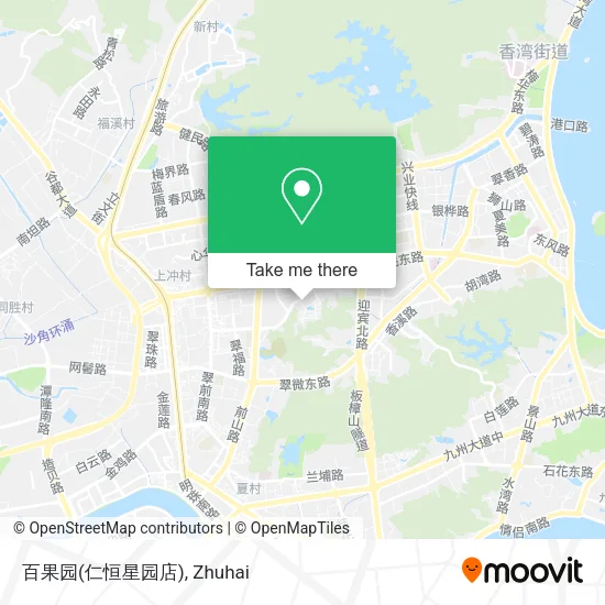 百果园(仁恒星园店) map