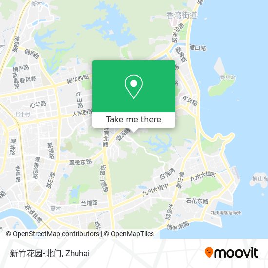 How To Get To 新竹花园 北门in 香洲区by Bus