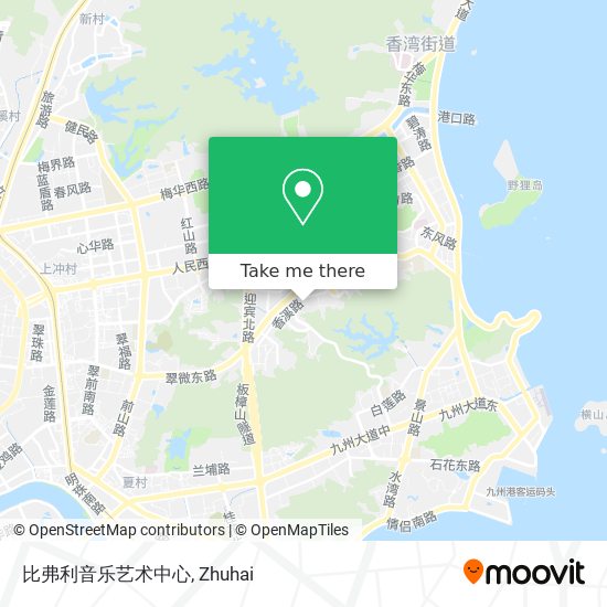 比弗利音乐艺术中心 map