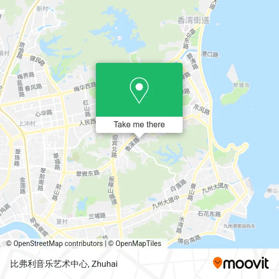 比弗利音乐艺术中心 map
