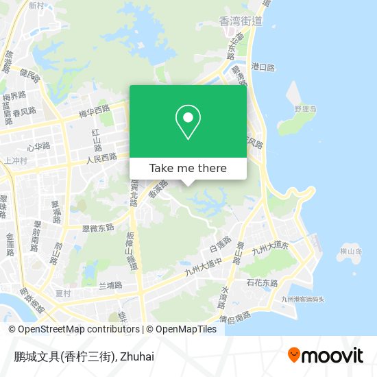 鹏城文具(香柠三街) map