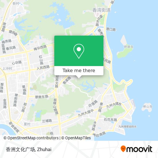 香洲文化广场 map