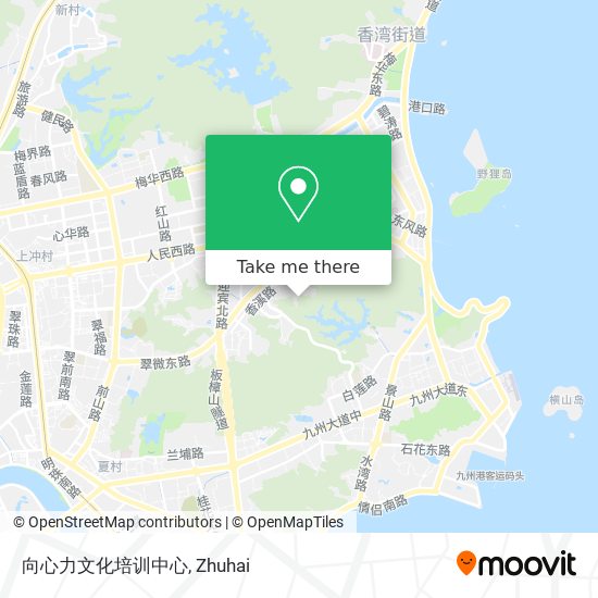 向心力文化培训中心 map