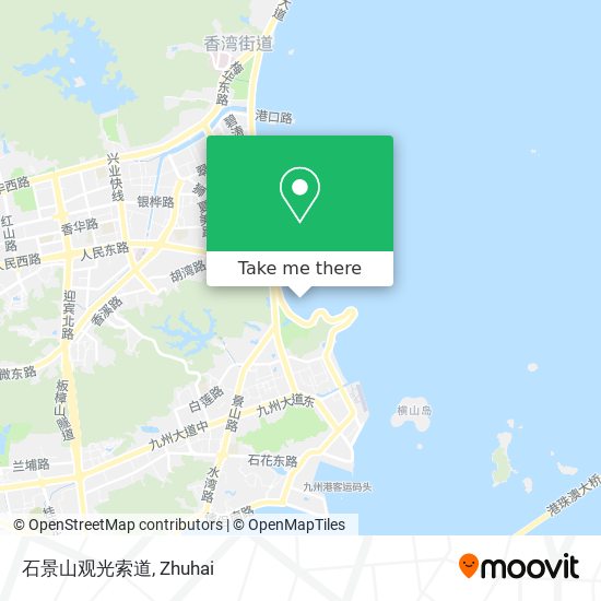 石景山观光索道 map