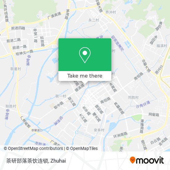 茶研部落茶饮连锁 map