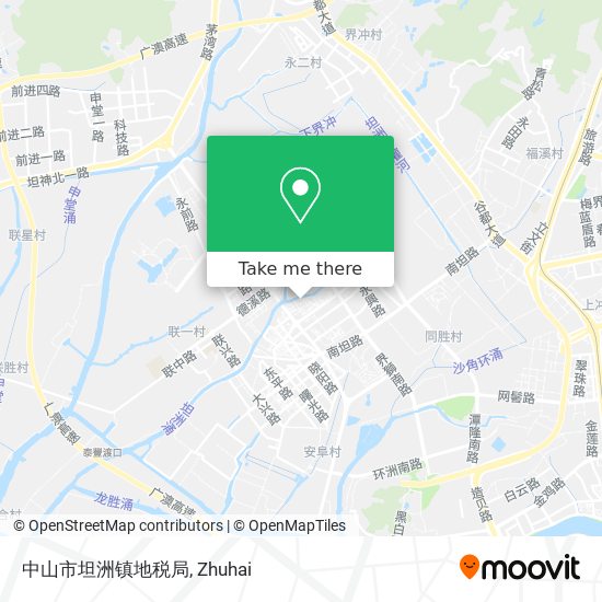 中山市坦洲镇地税局 map