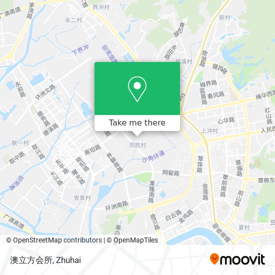 澳立方会所 map